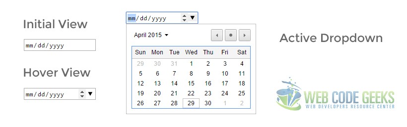 Date HTML5 Component - Not Restricted