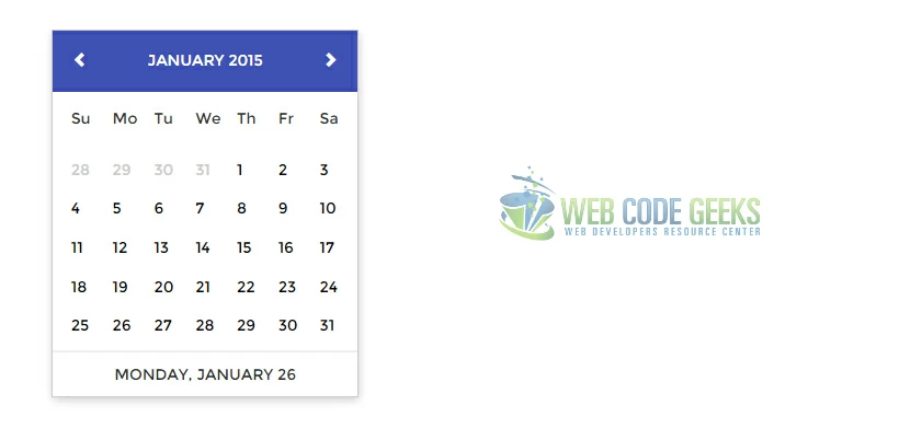 Styled Calendar