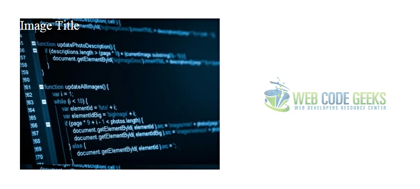 Inline Style - Image Example