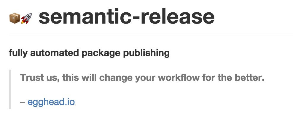 semanticrelease