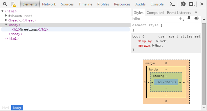 Figure 5 Chrome DevTools, available in Chrome and Opera