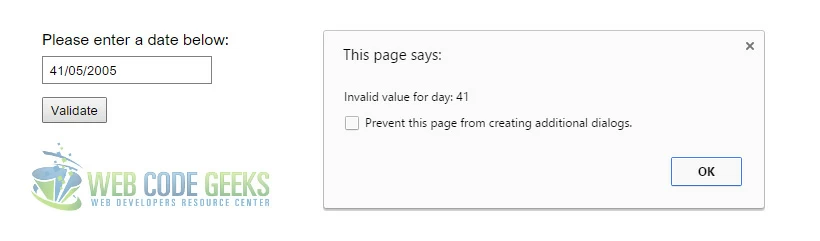Invalid Date