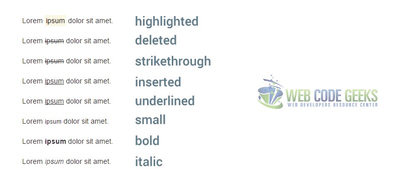 Bootstrap inline styles