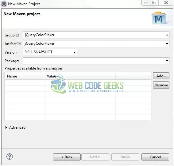 Fig. 5: Archetype Parameters
