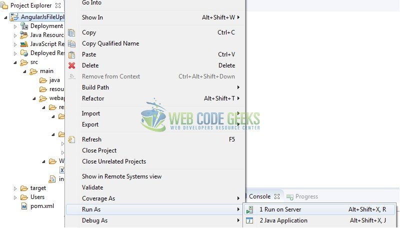 Fig. 6: How to Deploy Application on Tomcat