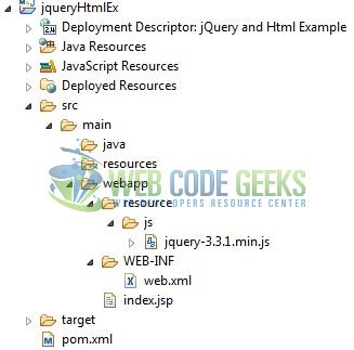 Fig. 1: Application Project Structure