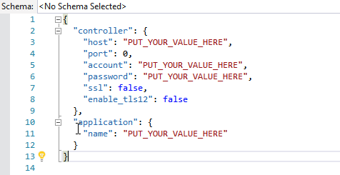 Microservices Agent Configure the Agent