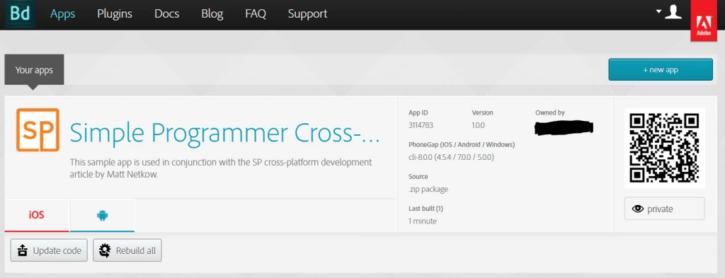 cross platform development prebuild