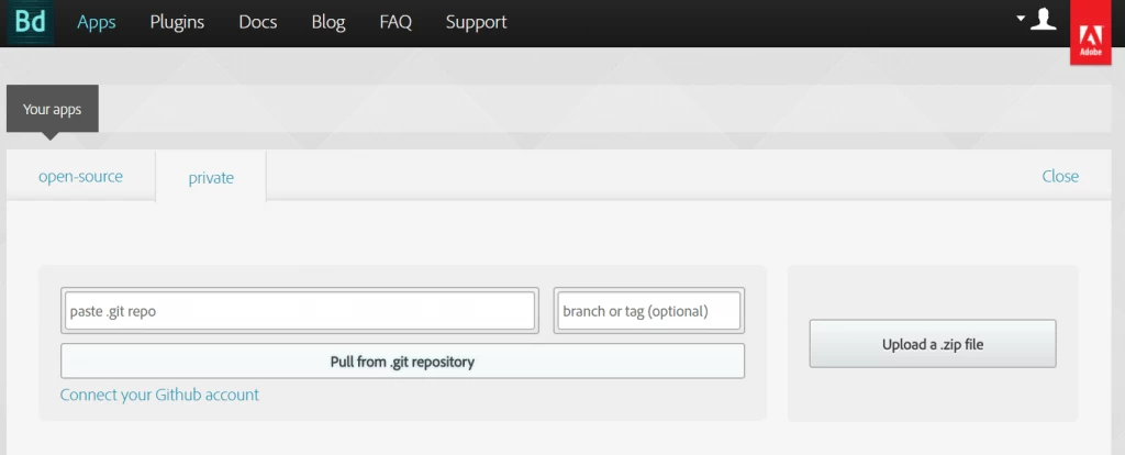 cross platform development upload zip