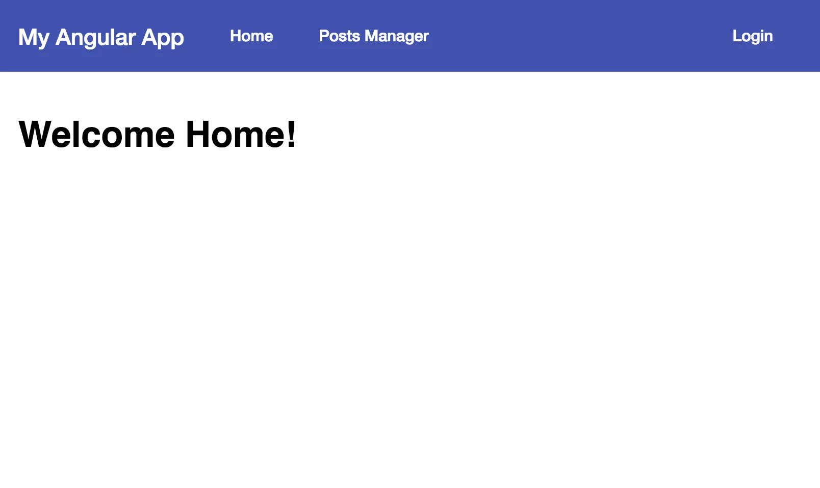Single Page Application