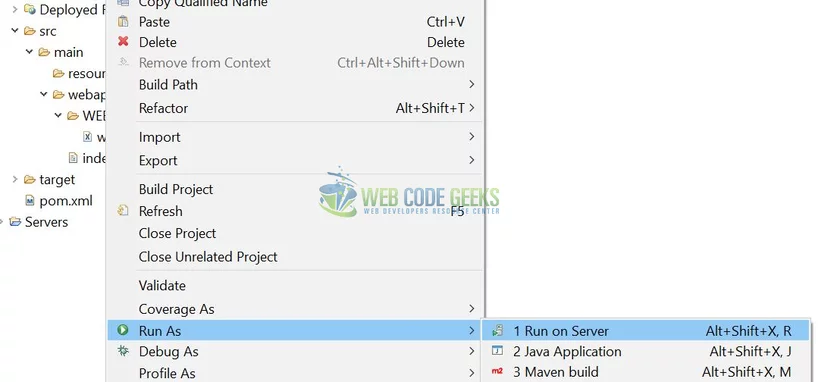 JavaScript Fetch - Deploy Application on Tomcat