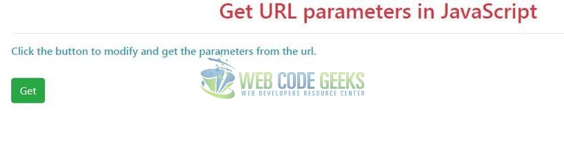 JavaScript Get URL Parameter - Index page