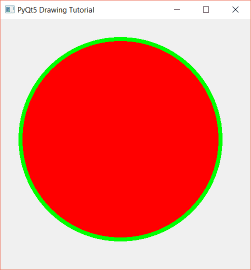 PyQt5 Drawing Tutorial