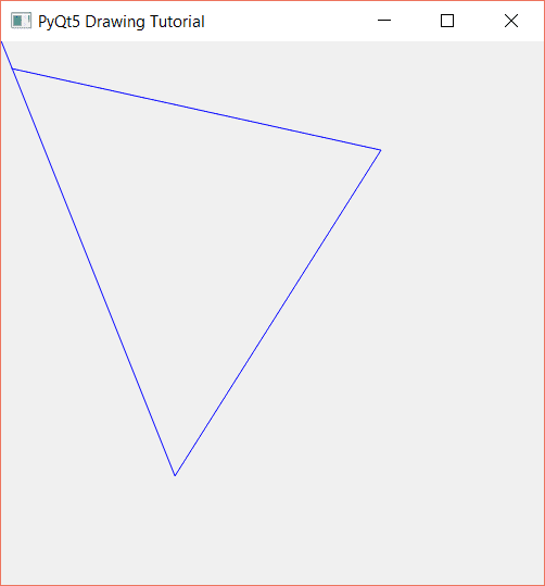 PyQt5 Drawing Tutorial