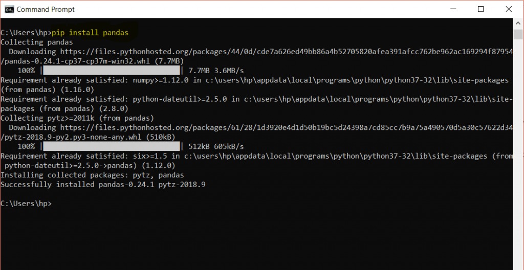Python Pandas Tutorial
