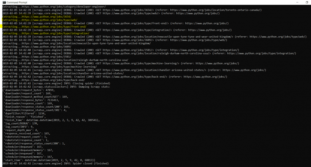 Python Web Crawler