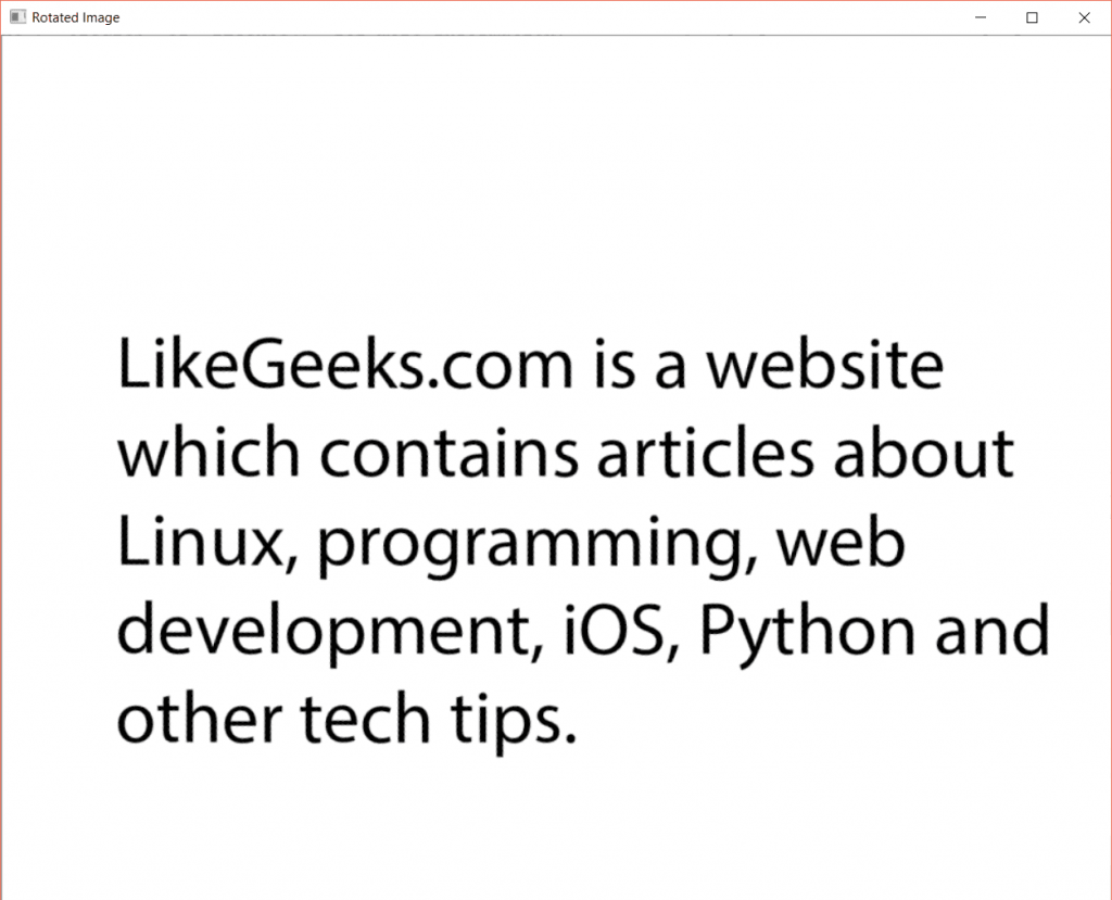 Python Image