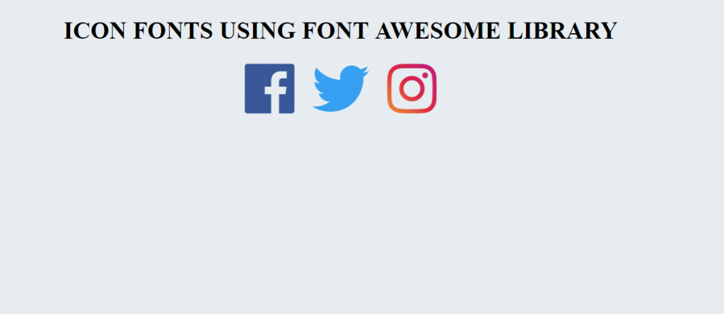 Icon Fonts