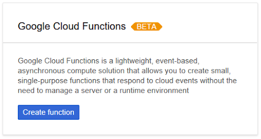 Google Cloud Functions