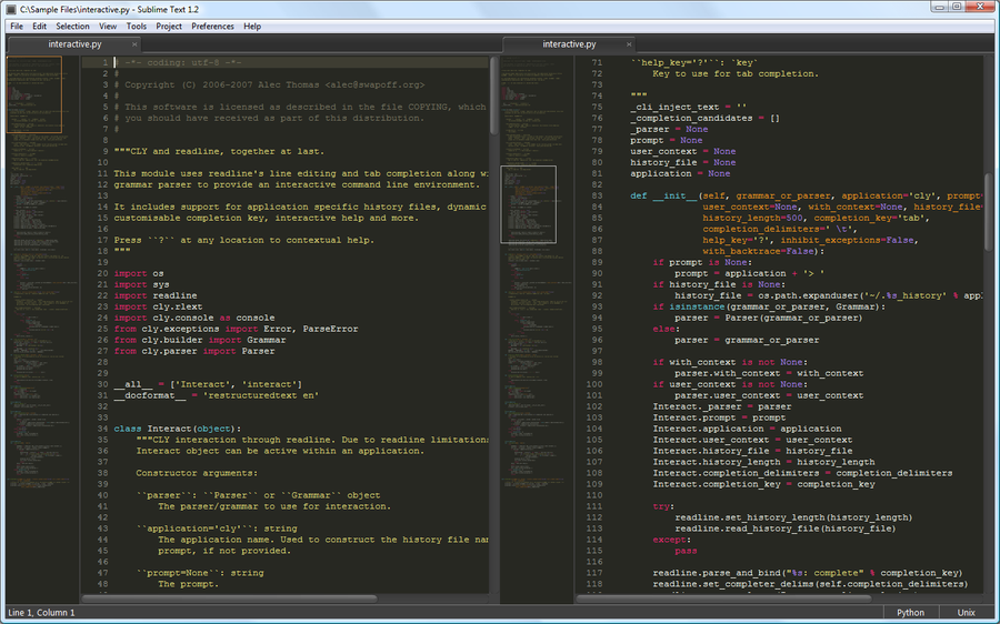 sublimetext