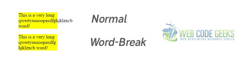 Basic Word Wrap Example