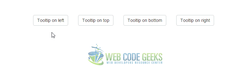 Tooltip example