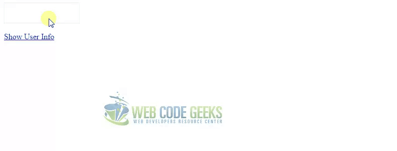 Loading data from server