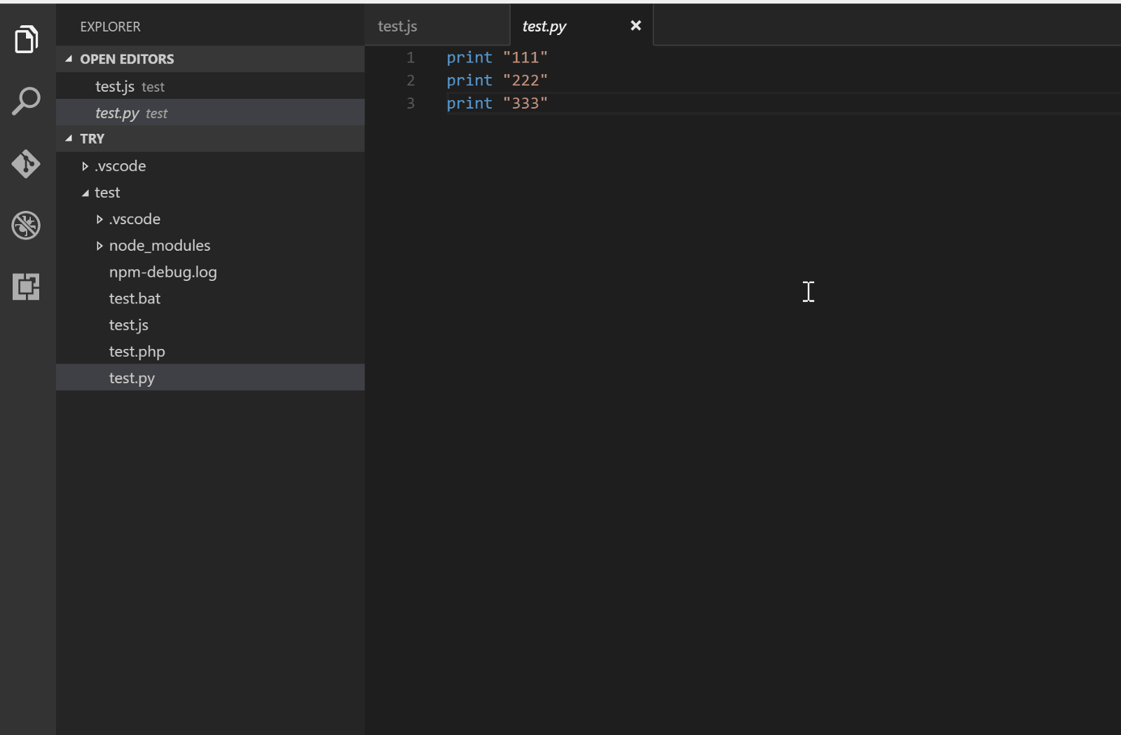 vs code Code Runner