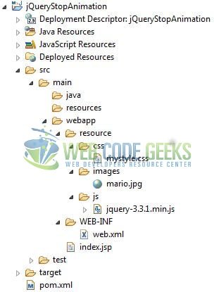 jQuery Stop Animations Example - Web Code Geeks - 2023