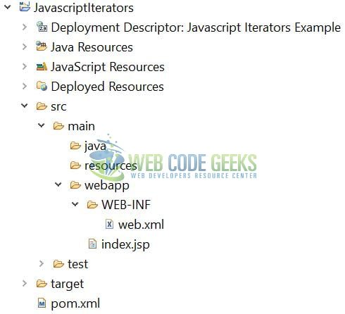 JavaScript Iterators - Project Structure