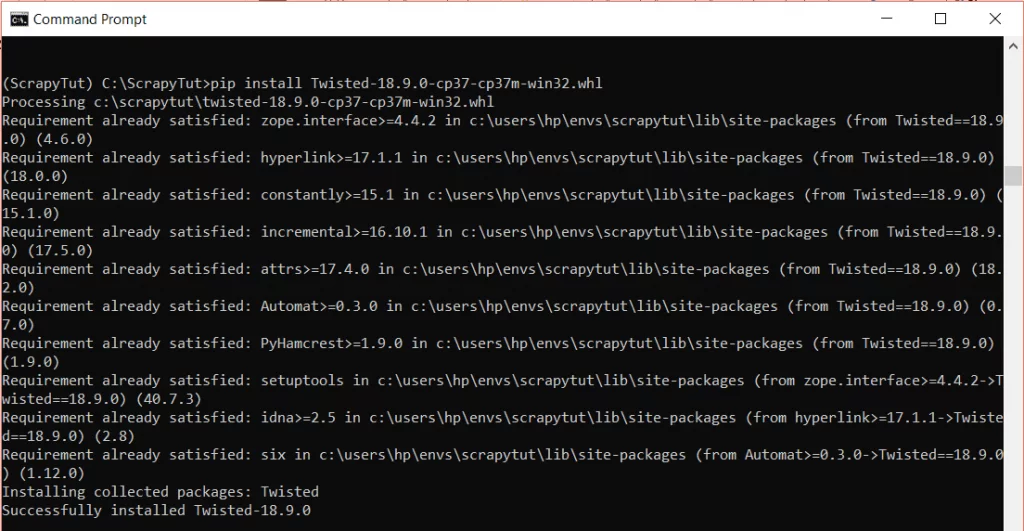 Rastreador web de Python