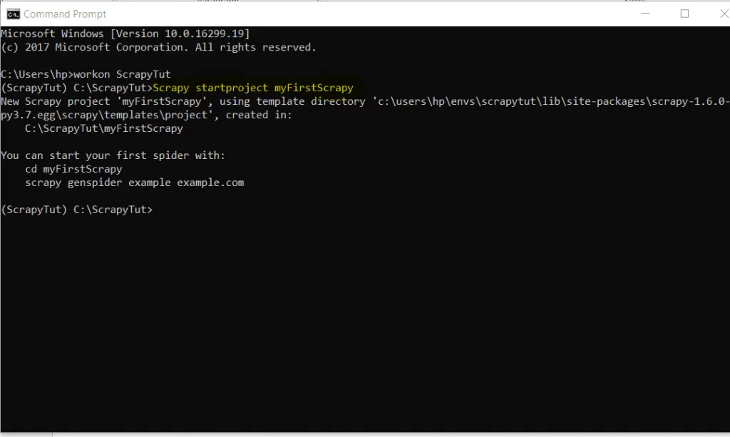 Rastreador web de Python