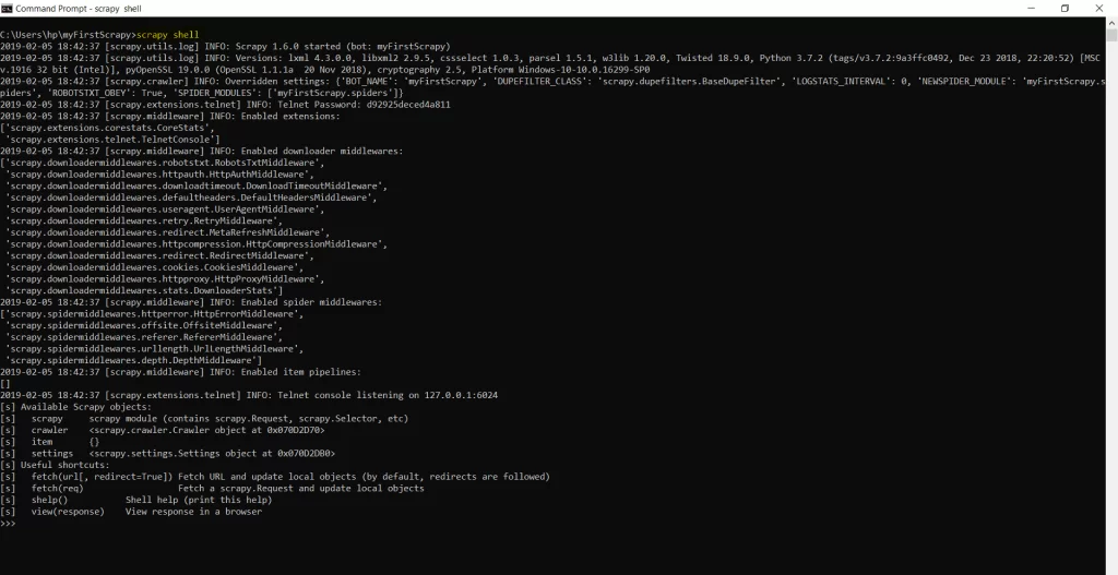 Rastreador web de Python