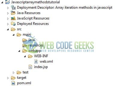 JavaScript Array Iteration Methods - Project Structure