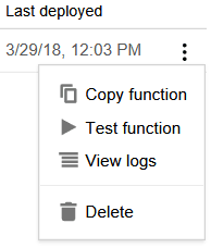 Google Cloud Functions