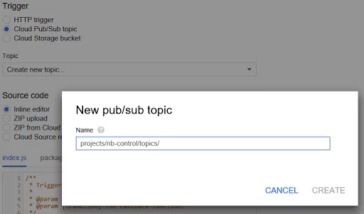 Funciones de Google Cloud